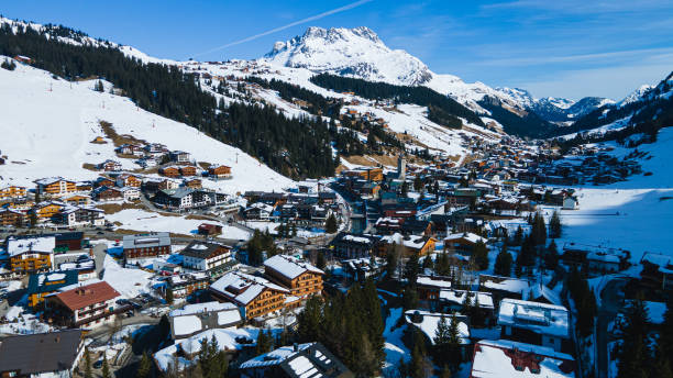 istock Snow-covered landscape and evergreens in Austria 1475453995