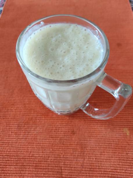istock Indian sweet lassi in mug 1475455456