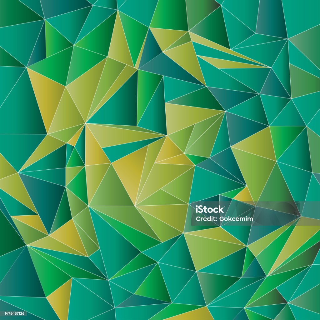 Multicolored Geometric Pattern Diamond Triangle Vector Background Stock ...