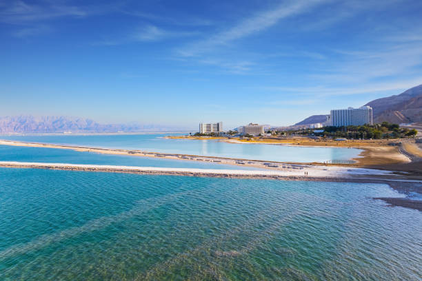 istock Dead Sea photographed from a drone 1475457136