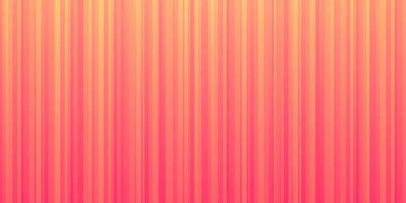 Modern and trendy background with speed motion style. Abstract design with lots of vertical lines and beautiful color gradients. This illustration can be used for your design, with space for your text (colors used: Yellow, Orange, Red, Pink). Vector Illustration (EPS file, well layered and grouped), wide format (2:1). Easy to edit, manipulate, resize or colorize. Vector and Jpeg file of different sizes.