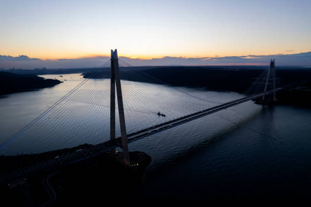 istock Aerial view of Yavuz Sultan Selim Bridge 1475462790