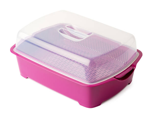 istock Plastic toilet tray for cats on a white background 1475462842