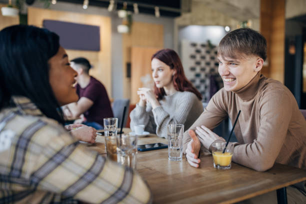 istock Friends in cafe 1475495422