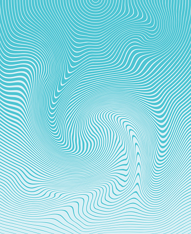 Halftone Pattern, Abstract Background of rippled, wavy lines