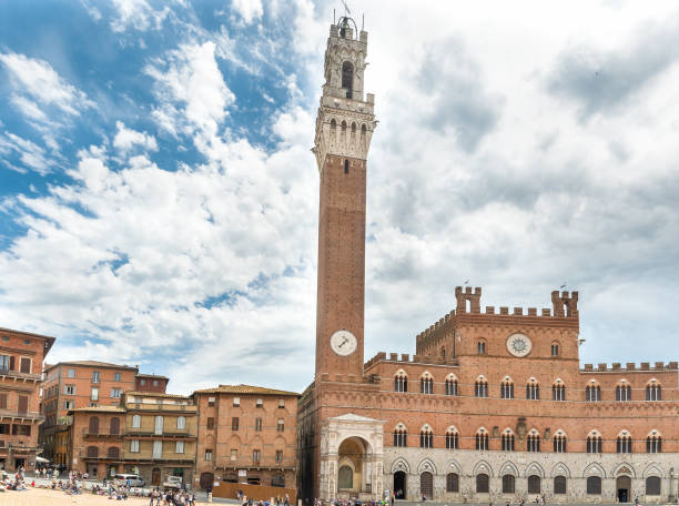 istock Piazza del Campo in Siena under a cloudy sky 1475541246