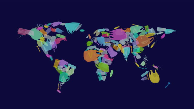 Plastic Waste World Map