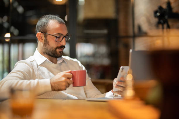 istock Young Businessman Working In His Office , Coffee Break, Coworker , White Collar Worker 1475546427