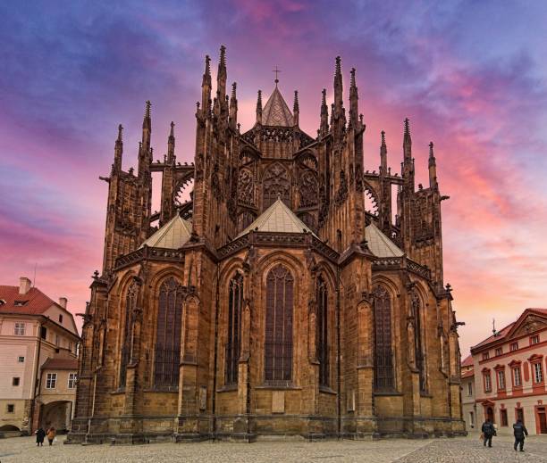 istock Saint Vitus cathedral at Prague 1475566516