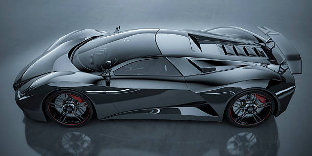 istock Black Sports Car 147556876