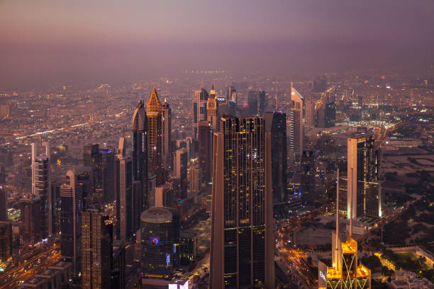 the skyline of Dubai, UAEthe skyline of Dubai, UAE