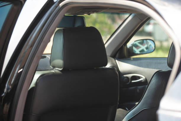istock Driver's seat of the car. Interior car 1475579879