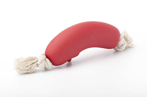 istock sausage with rope dog toy close-up 147560046