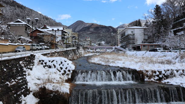 Yokoyu River in Yamanouchi