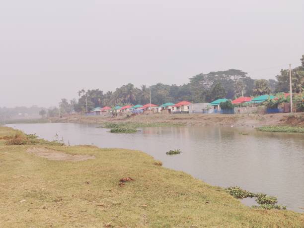 istock River scenery and evening blue sky focus 1475614027