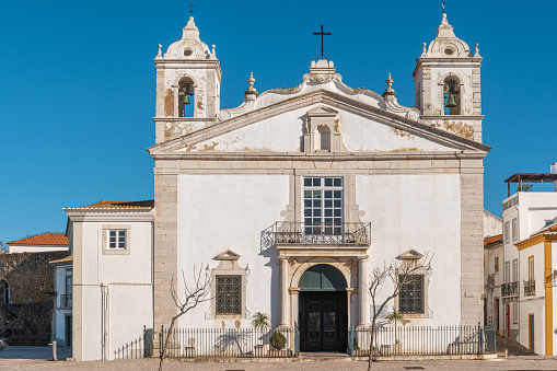 Santa Maria Church in Lagos in the Algarve in Portugal