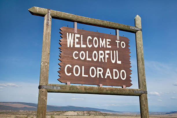 istock welcome to Colorado roadside sign 147561771