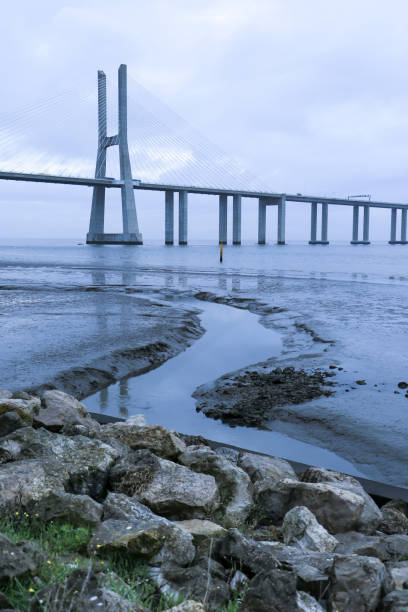 istock The Vasco Da Gama bridge on a cloudy day 1475634109