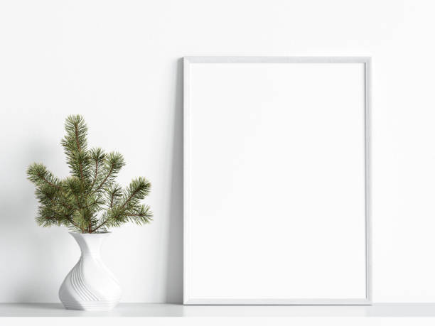 istock Christmas Frame Mockup, Poster Mockup 1475639662