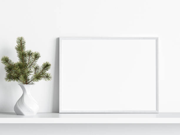 istock Christmas Frame Mockup, Poster Mockup 1475639664