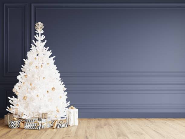 istock Christmas Interior Mockup, Christmas Background 1475639853