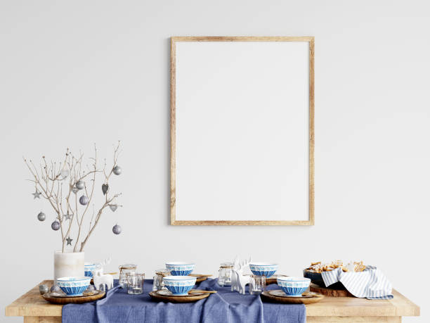 istock Christmas Frame Mockup, Poster Mockup 1475639862