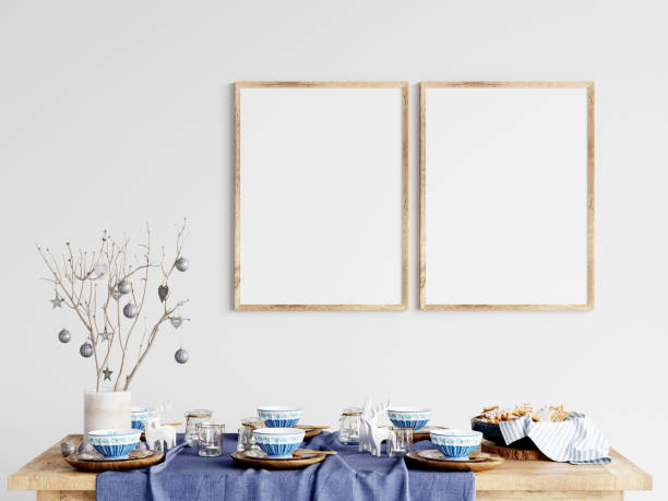 istock Christmas Frame Mockup, Poster Mockup 1475639877