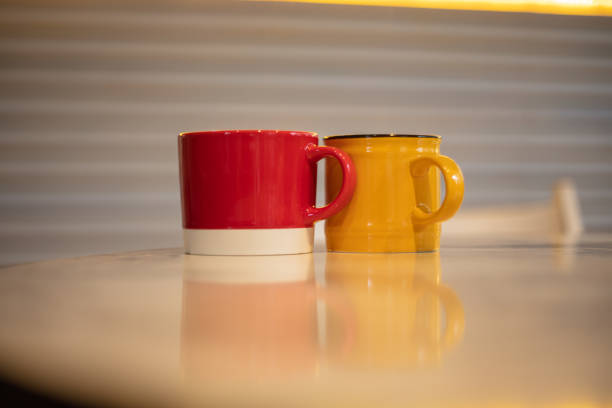 istock Two mugs of coffee. 1475639886