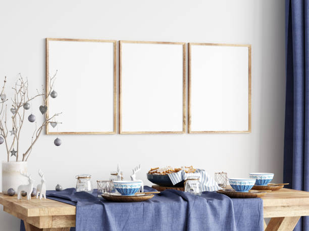 istock Christmas Frame Mockup, Poster Mockup 1475639894