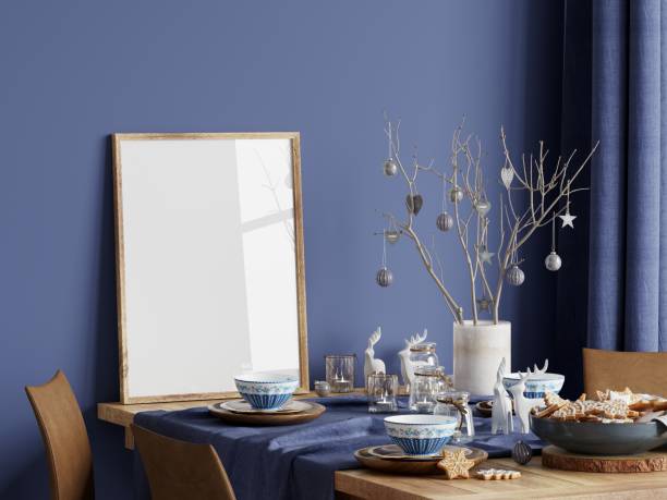 istock Christmas Frame Mockup, Poster Mockup 1475639910