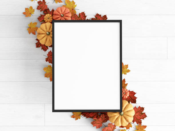 istock Halloween Frame Mockup, Poster Mockup 1475641450