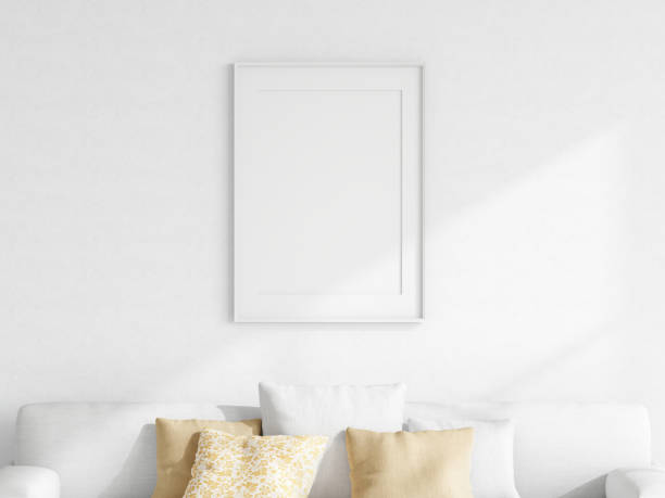 istock Frame Mockup im Minimalist Interior, Poster Mockup 1475643081