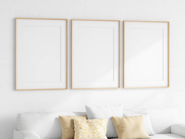 istock Frame Mockup im Minimalist Interior, Poster Mockup 1475643095
