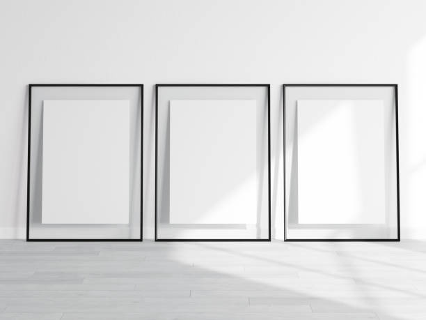 istock Frame Mockup im Minimalist Interior, Poster Mockup 1475643202