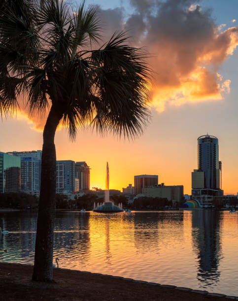 istock Orlando city at sunset 1475652820
