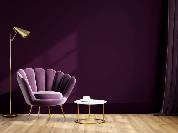 istock Modern Interior Interior Mockup with Classic Furniture 1475654068