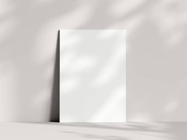istock White card mockup on beige minimalist background, invitation mockup, greeting card mockup, 3d render 1475655093
