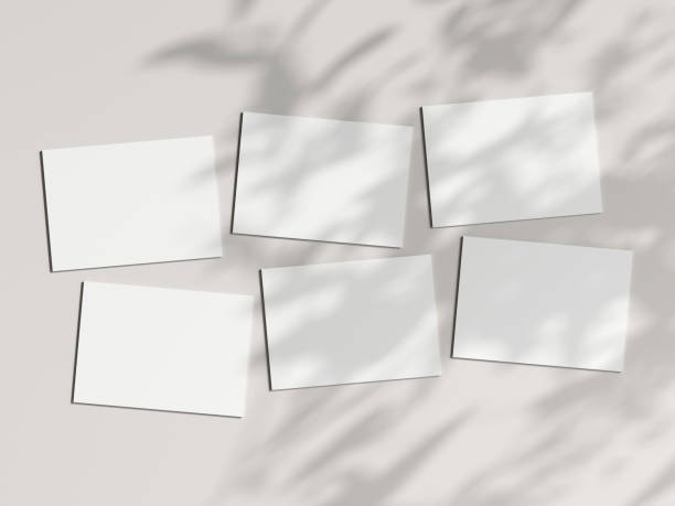 istock White card mockup on beige minimalist background, invitation mockup, greeting card mockup, 3d render 1475655193
