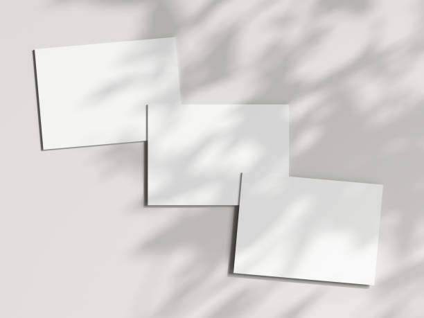 istock White card mockup on beige minimalist background, invitation mockup, greeting card mockup, 3d render 1475655197