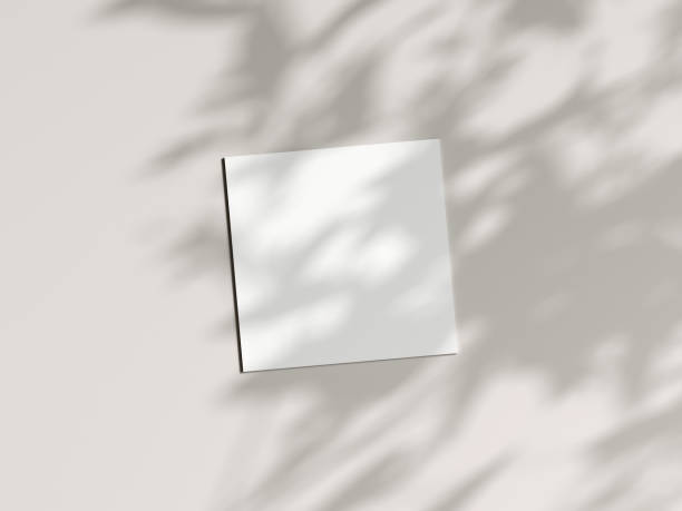 istock White card mockup on beige minimalist background, invitation mockup, greeting card mockup, 3d render 1475655201