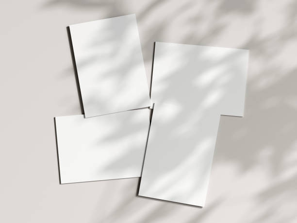 istock White card mockup on beige minimalist background, invitation mockup, greeting card mockup, 3d render 1475655214