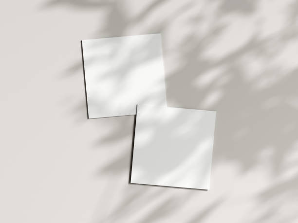 istock White card mockup on beige minimalist background, invitation mockup, greeting card mockup, 3d render 1475655232
