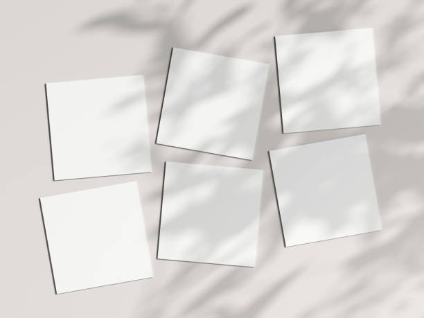 istock White card mockup on beige minimalist background, invitation mockup, greeting card mockup, 3d render 1475655252