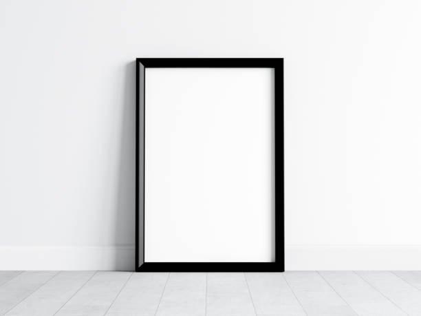 istock Minimalist Frame mockup, poster mockup, print mockup, art mockup, 3d render 1475655536