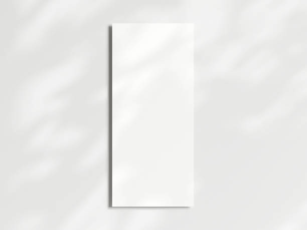 istock Boho Menu Mockup 4x9, Wedding Menu Mockup, Menu Mockup, Blank Menu Card Template, Minimalist Stationary Mockup, 3d render 1475660259