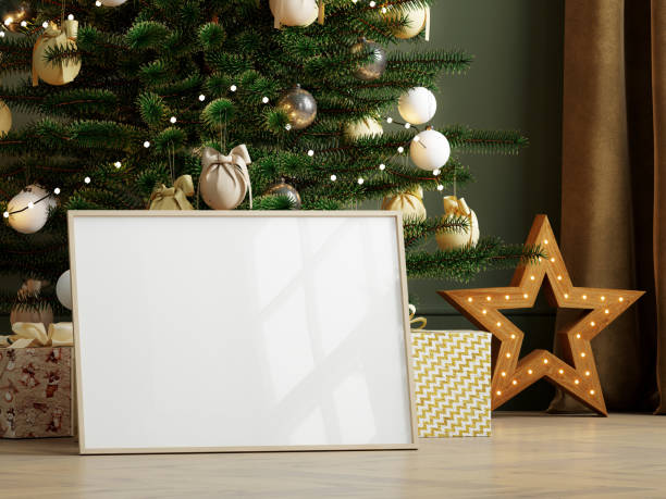 istock Christmas Frame Mockup, Gallery Wall Mockup 1475662304