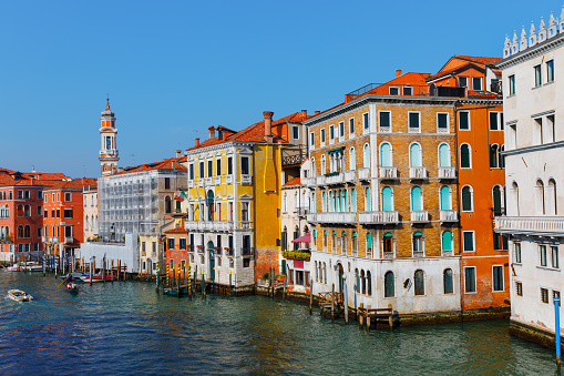 Venice architecture and water canal