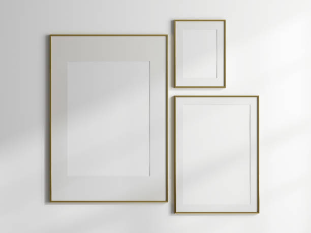 istock Gallery Wall Mockup, Minimalist Frame Mockup on the Wall 1475662978