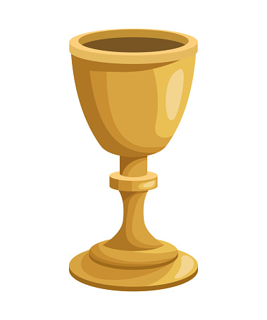 golden chalice cup sacred icon