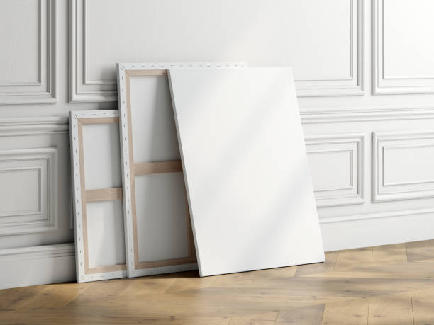 Canvas Mockup in Minimalist Interior